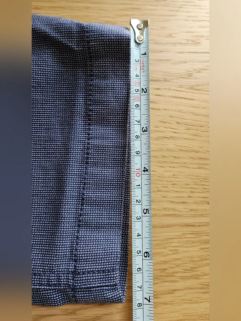 NWT Banana Republic Relaxed Tapered Fit Pants Men's 33x32 Blue  Cotton Ankle